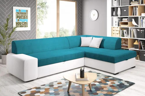 MINES rohová sedačka, Orinoco 85/ Madryt 120 – pravý roh