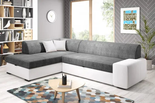 MINES rohová sedačka, Orinoco 96/Madryt 120 – ľavý roh