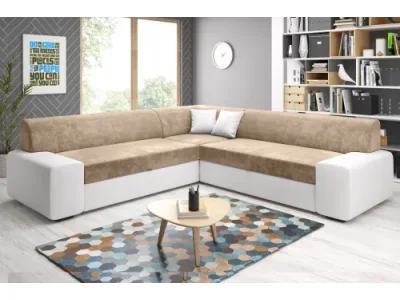 MINES MAXI rohová sedačka, Madryt 120/Monolith 09