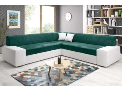 MINES MAXI rohová sedačka, Madryt 120/Monolith 37