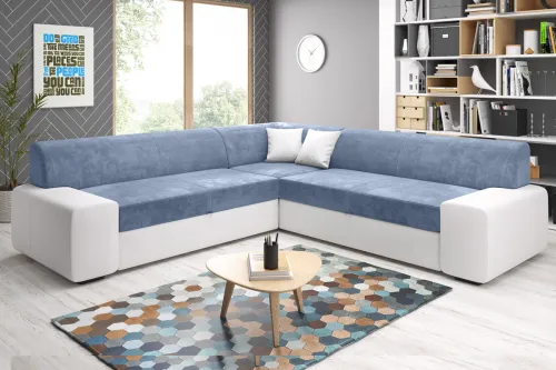 MINES MAXI rohová sedačka, Madryt 120/Monolith 70