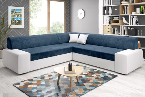 MINES MAXI rohová sedačka, Madryt 120/Monolith 77