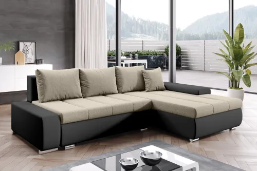 TARA rohová rozkladacia sedačka, Malmo 08/Madryt 1100