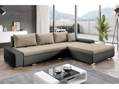 TOSCANIA rohová sedačka, Cosmic 808/Madryt 1100