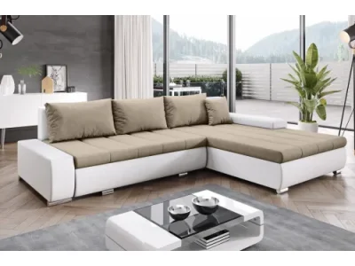 TOSCANIA rohová sedačka, Cosmic 808/Madryt 120