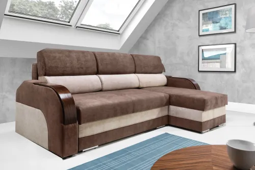 WENDY rozkladacia rohová sedačka ST732, ST731