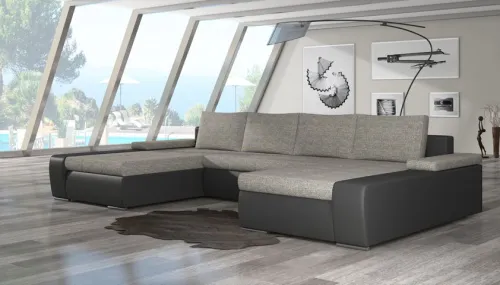 MARÍNA sedačka "U", Berlin 01/Soft 011