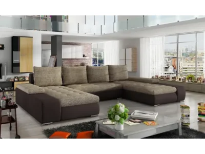 MARÍNA sedačka "U", Berlin 03/Soft 066