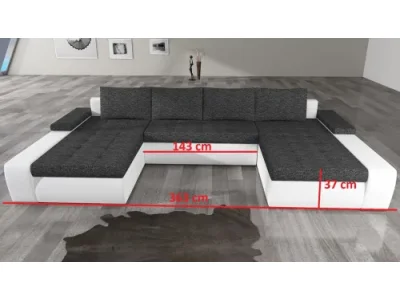 Detail produktu MARÍNA sedačka "U", Berlin 03/Soft 066