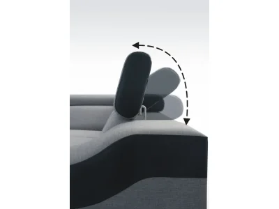 Detail produktu GALAX dvojsedák bez bokov, Blanca 2315/Madryt 120