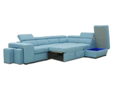 Detail produktu PRESLY rohová sedacia súprava, Ocean 18