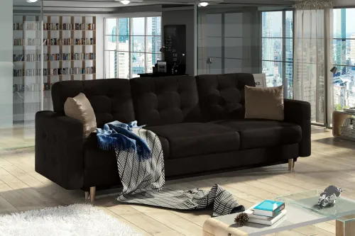 GARD 12 rozkladací trojsedák, Monolith 29/Monolith 09