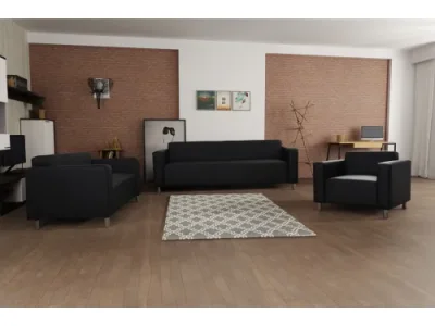 Detail produktu Moderný trojsedák HUGI 3, Madryt 1100