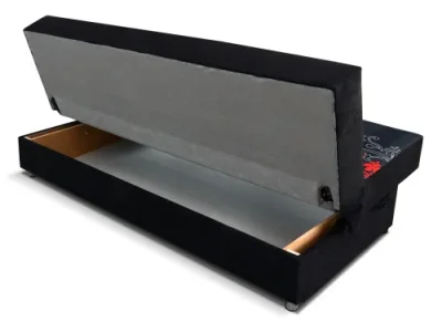 Detail produktu SAMBA rozkladacia pohovka, Kvety červené