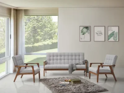 Detail produktu PETRONELA III trojsedák, svetlošedá