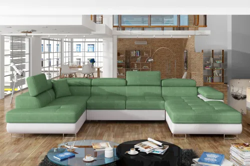 GAMERO 22 účková sedačka Soro 34/ Soft 17 ľavá