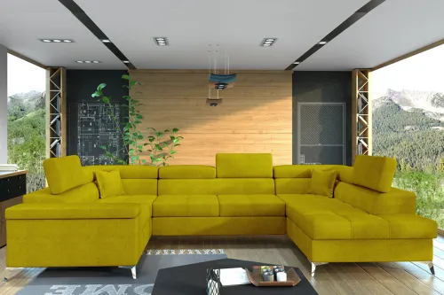  TARISA 02 účková sedačka, Omega 68 – pravý roh