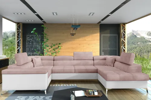  TARISA 04 účková sedačka, Omega 91/Soft 17 – pravý roh