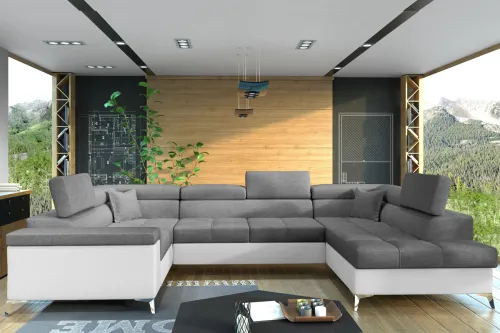  TARISA 07 účková sedačka, Sawana 05/Soft 17 – pravý roh