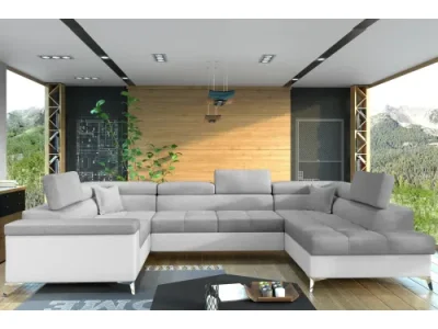  TARISA 10 účková sedačka, Sawana 21/Soft 17 – pravý roh