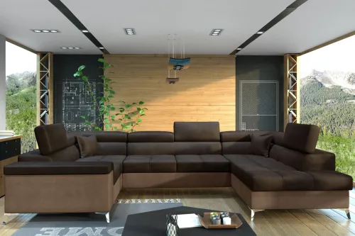  TARISA 14 účková sedačka, Monolith 29/09 – pravý roh