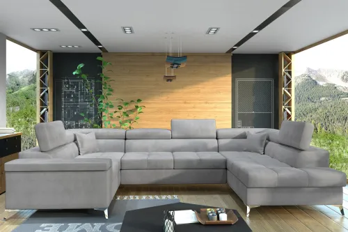  TARISA 22 účková sedačka, Monolith 84 – pravý roh