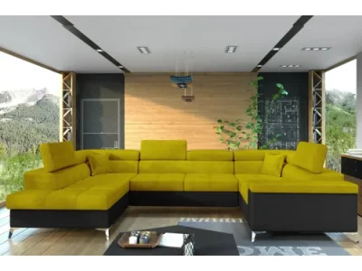 Detail produktu  TARISA 23 účková sedačka, Omega 68/Soft 11 – ľavý roh