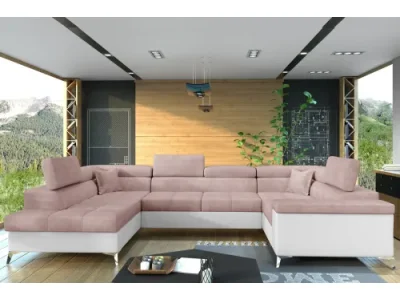  TARISA 26 účková sedačka, Omega 91/Soft 17 – ľavý roh