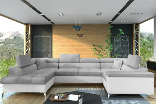  TARISA 32 účková sedačka, Sawana 21/Soft 17 – ľavý roh