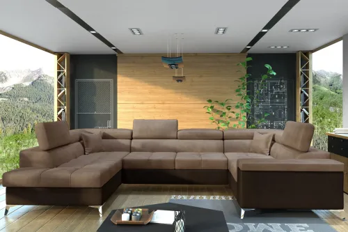  TARISA 35 účková sedačka, Monolith 09/29 – ľavý roh