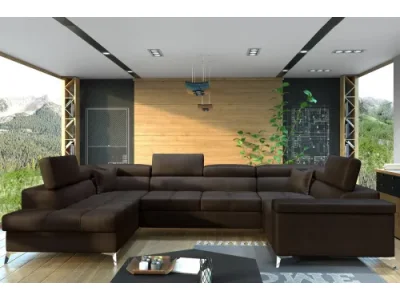  TARISA 37 účková sedačka, Monolith 29 – ľavý roh