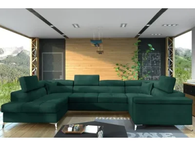  TARISA 39 účková sedačka, Monolith 37 – ľavý roh