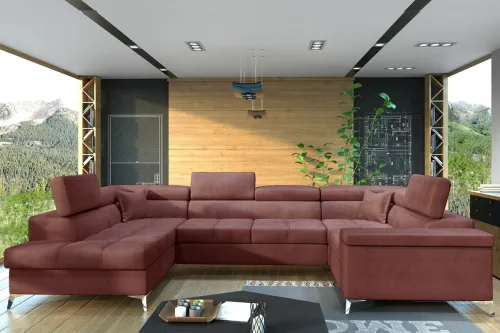  TARISA 41 účková sedačka, Monolith 63 – ľavý roh