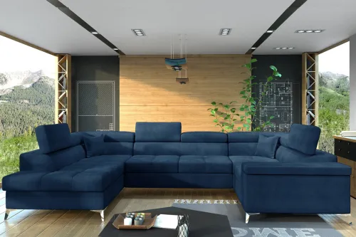  TARISA 43 účková sedačka, Monolith 77 – ľavý roh