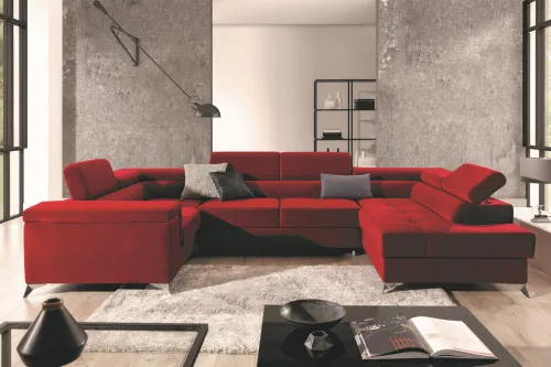  TARISA 45 účková sedačka, Kronos 02 – pravý roh