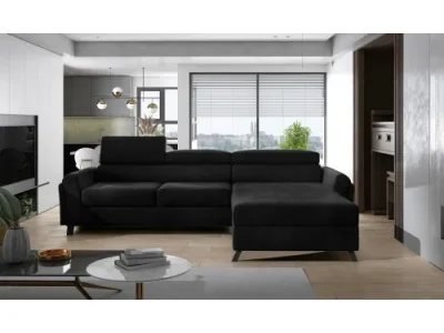 Mariall rohová rozkladacia sedačka, Mat Velvet 99