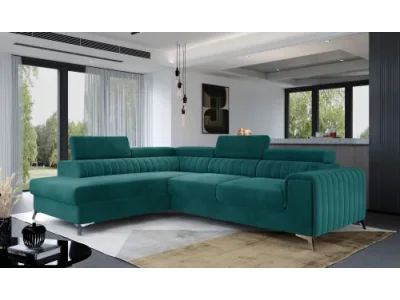 LAURA 14 rozkladacia rohova sedacka Mat Velvet 75