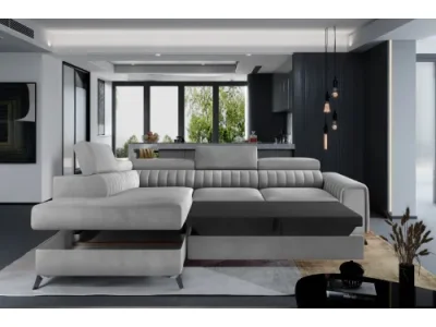 Detail produktu LAURA 26 rozkladacia rohova sedacka Monolith 48