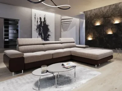 Detail produktu ANTONIO MINI rohová sedačka KORNET 4/DOLARO 33, pravá