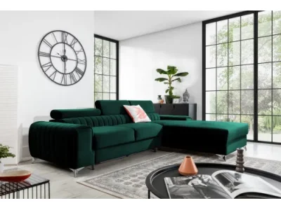 TAYSON  rozkladacia rohová sedačka,Nube 35, pravá