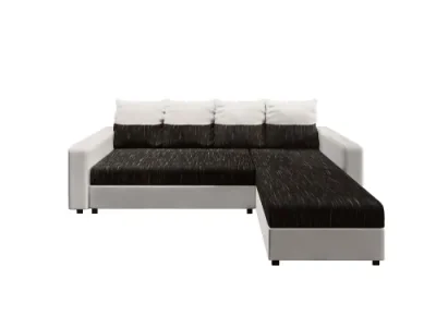 Detail produktu ASTANIA L rohová sedačka s pásikavými vankúšmi K10D511 P