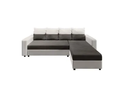 Detail produktu ASTANIA L rohová sedačka s pásikavými vankúšmi S5D511 P