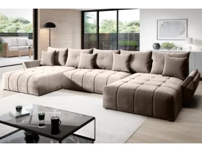 Rozkladacia sedačka BOOMER U, Monolith 04