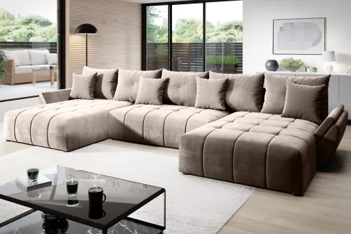 Rozkladacia sedačka BOOMER U, Monolith 04