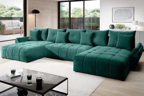 Rozkladacia sedačka BOOMER U, Monolith 37