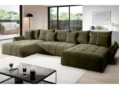 Rozkladacia sedačka BOOMER U, Monolith 38