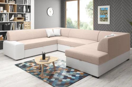 Účková sedačka MINES U, Madryt 120/ Orinoco 22, pravá