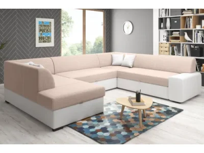 Účková sedačka MINES U, Madryt 120/ Orinoco 22, ľavá