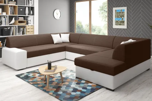 Účková sedačka MINES U, Madryt 120/ Orinoco 29, pravá