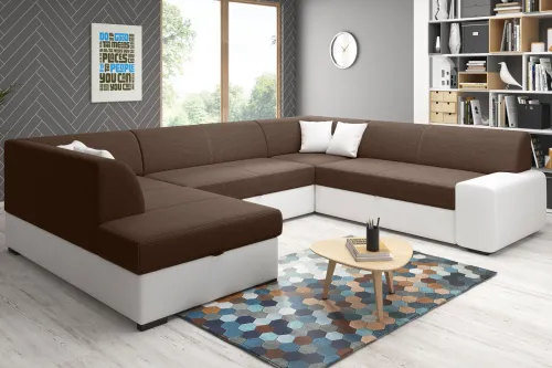 Účková sedačka MINES U, Madryt 120/ Orinoco 29, ľavá